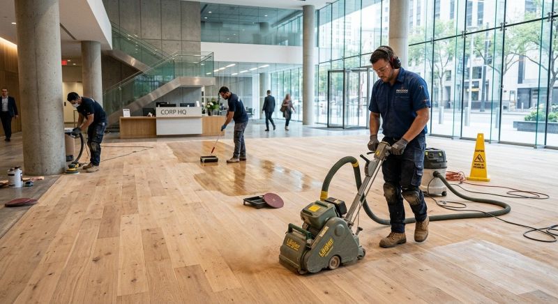 Our team working on Flooring Service projects in Loveland, CO