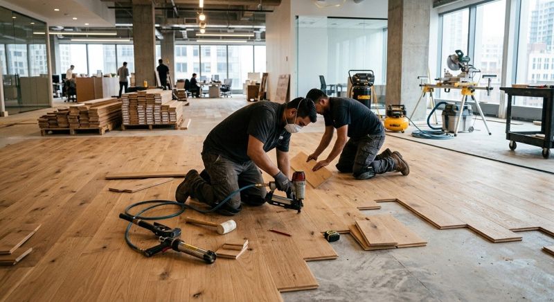 Commercial Hardwood Service in Firestone, CO