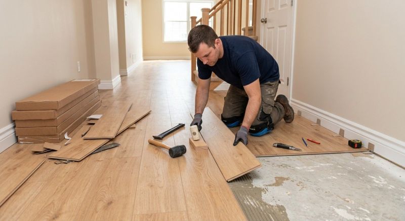 Laminate Floor Installation in Firestone, CO