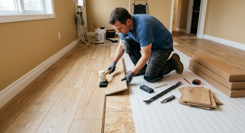 Laminate Floor Installation in Timnath, CO