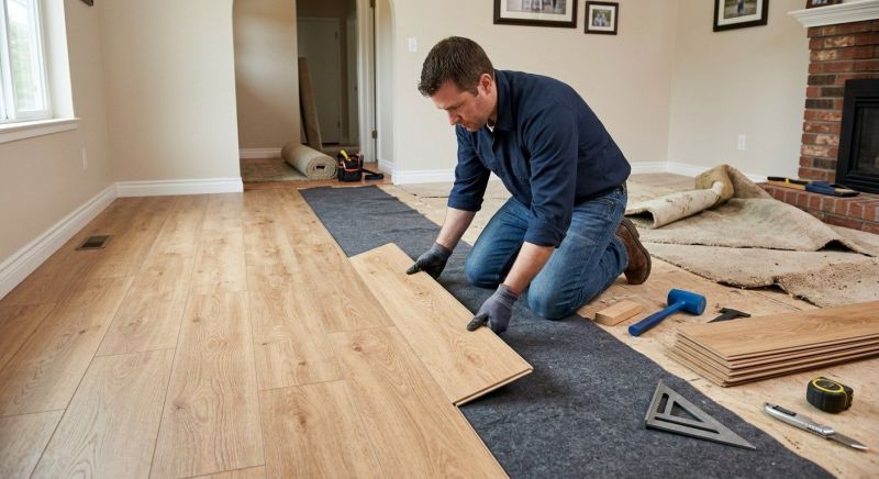Laminate Floor Remodeling in Loveland, CO
