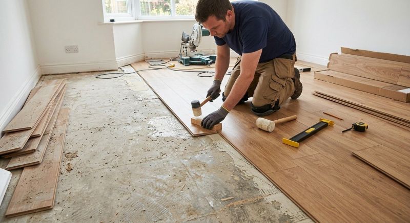 Laminate Floor Replacement in Timnath, CO