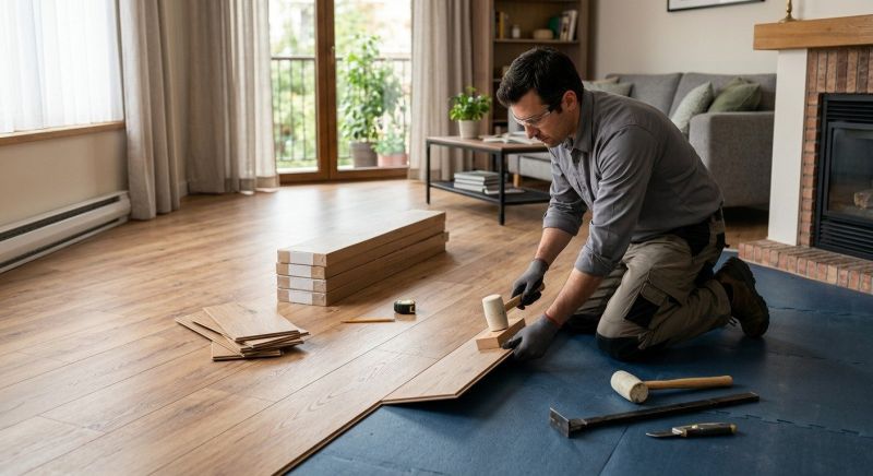 Laminate Floor Replacement in Timnath, CO