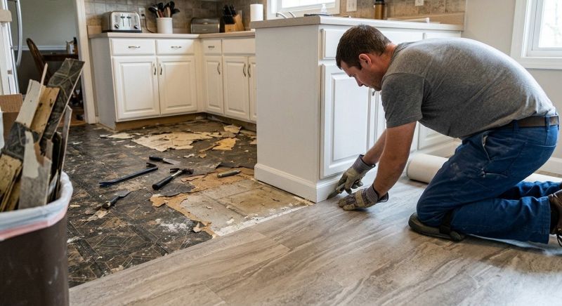 Linoleum Floor Installation in Boulder County, CO