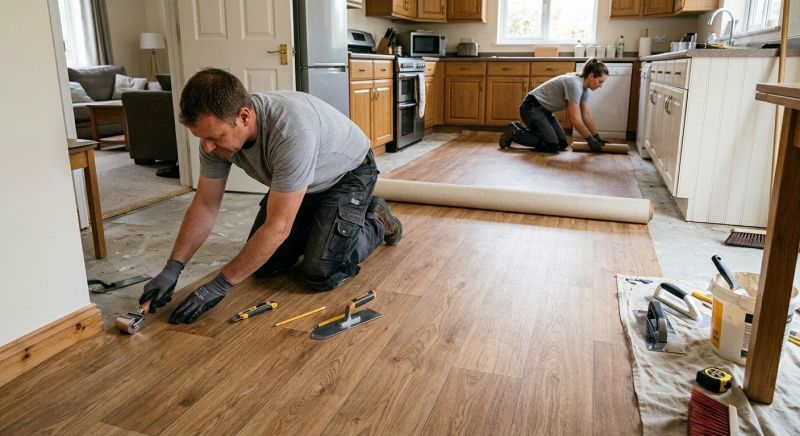Linoleum Floor Installation in Loveland, CO