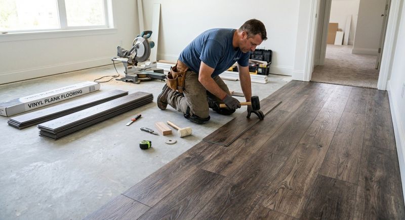 Linoleum Floor Installation in Windsor, CO