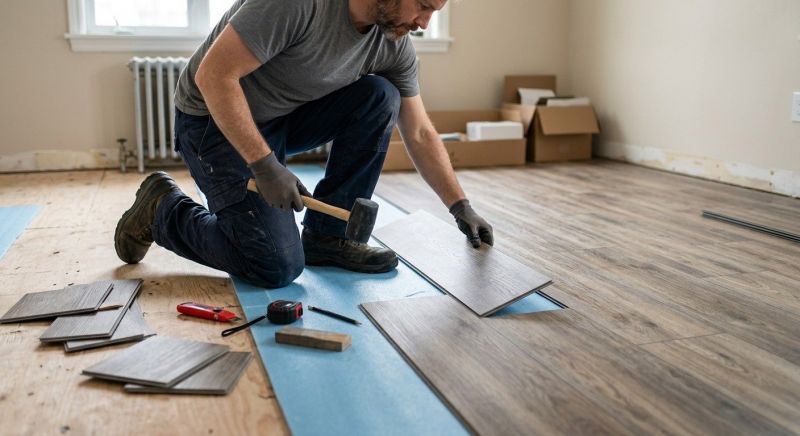 Linoleum Flooring Replacement in Loveland, CO