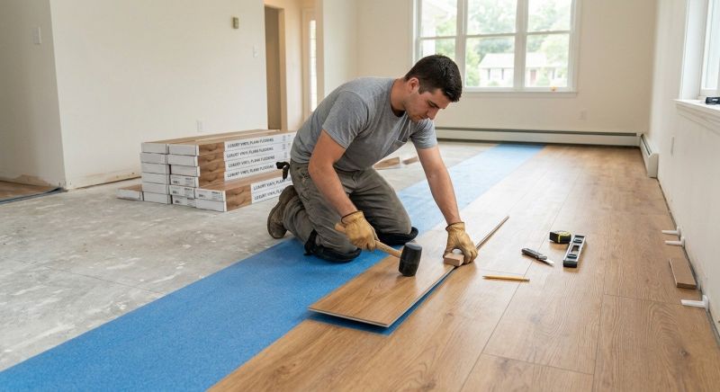 Luxury Vinyl Tile Installation in Firestone, CO