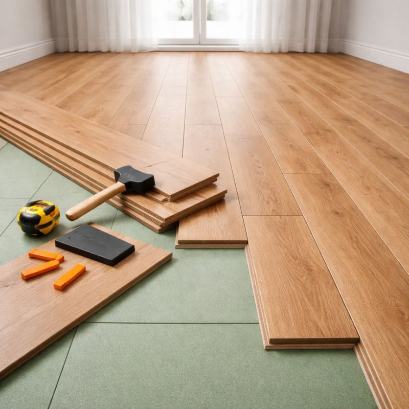 Plank Laminate Installation in Loveland, CO