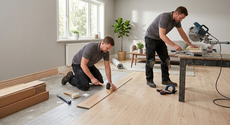 Plank Laminate Installation in Loveland, CO