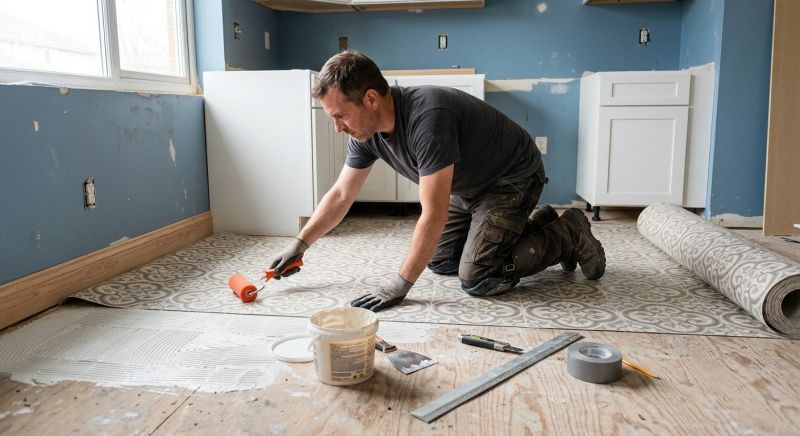 Sheet Flooring Installation in Firestone, CO