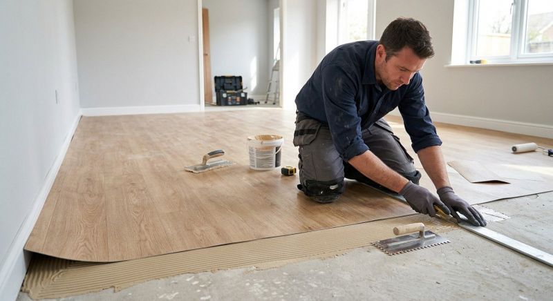 Sheet Flooring Installation in Timnath, CO