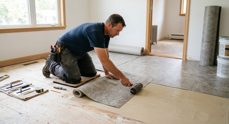 Sheet Flooring Installation in Windsor, CO