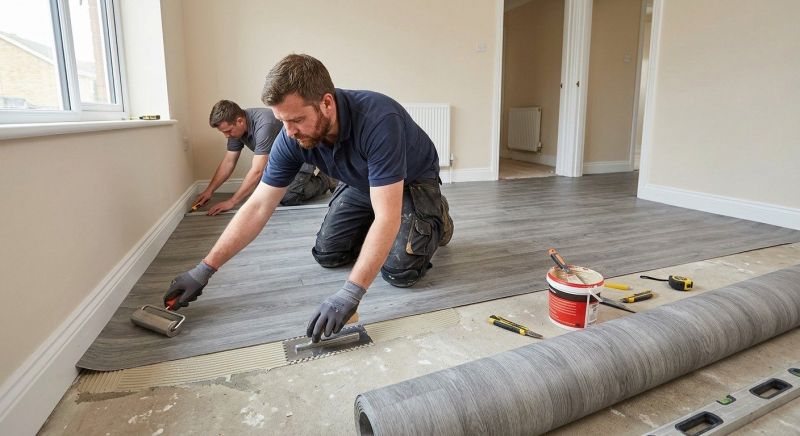 Sheet Linoleum Installation in Larimer County, CO