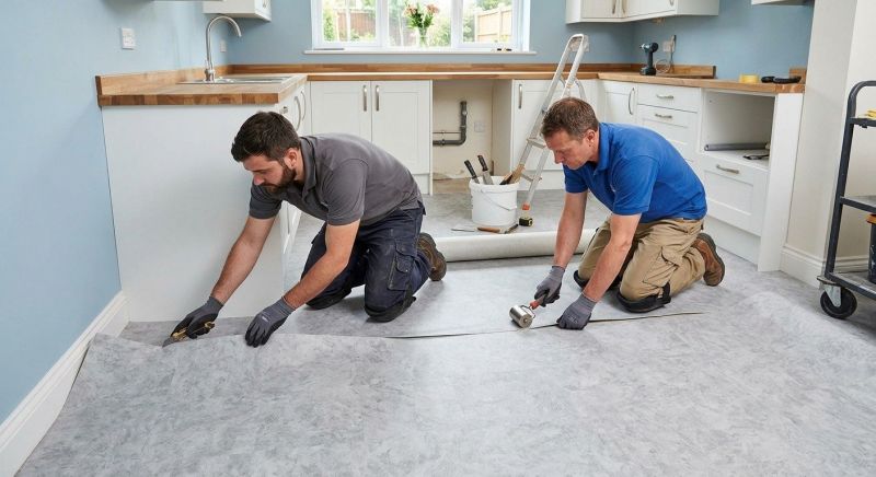 Sheet Linoleum Installation in Loveland, CO
