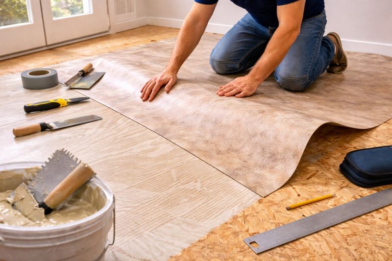 Sheet Vinyl Installation in Boulder County, CO